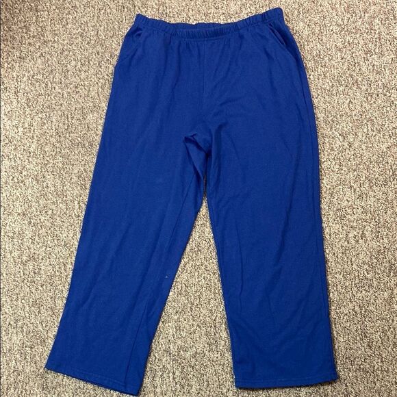 White Stag Royal Blue SweatPants Size L (12-14) Petite - Picture 1 of 9
